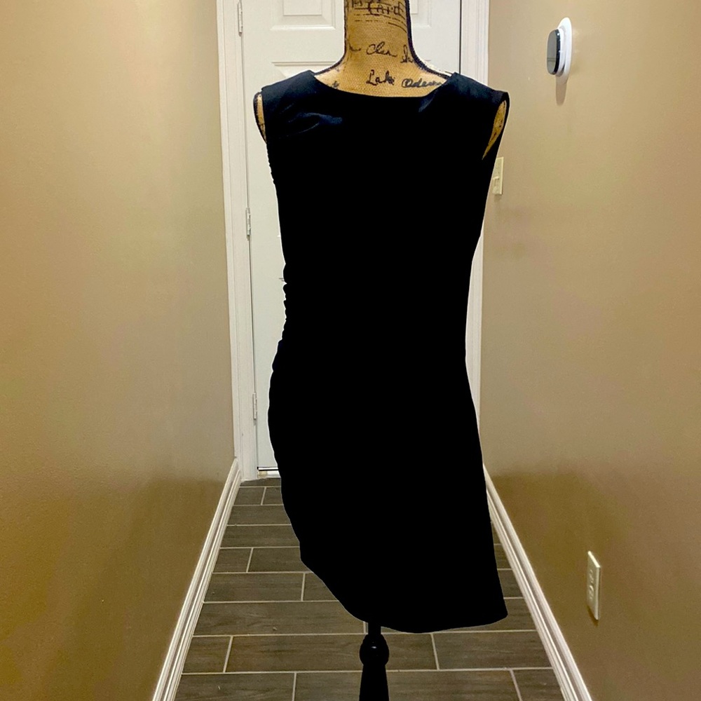 Zara Black dress size large knee high.